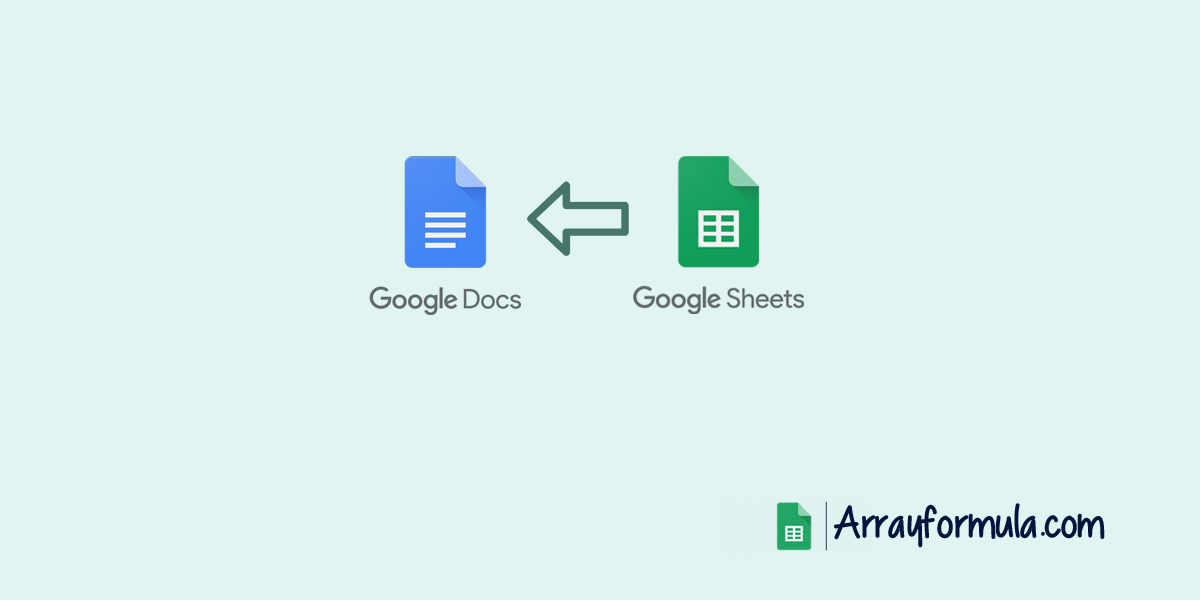 Cara Menampilkan Data Google Sheets di Google Docs dan Auto Update ...